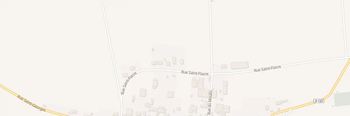 Plan du 9B Rue Saint Fiacre à Bullainville