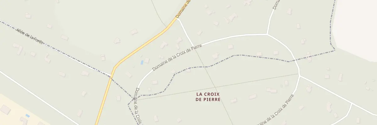 Plan du 78 Dom de la Crx de Pierre à Bréchamps