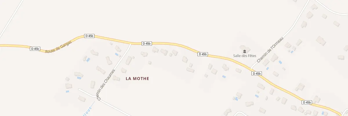 Plan du 615 Rte de Gargas à Bazus