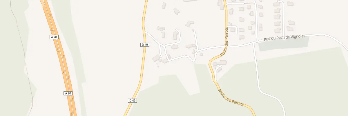 Plan du 6668F Le Colombier à Arcambal