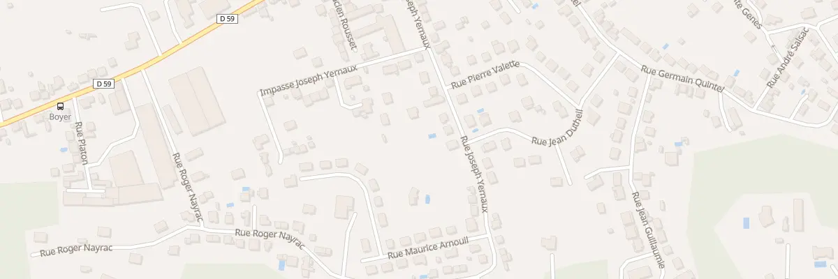 Plan du 26 Rue Joseph Yernaux à Brive-la-Gaillarde