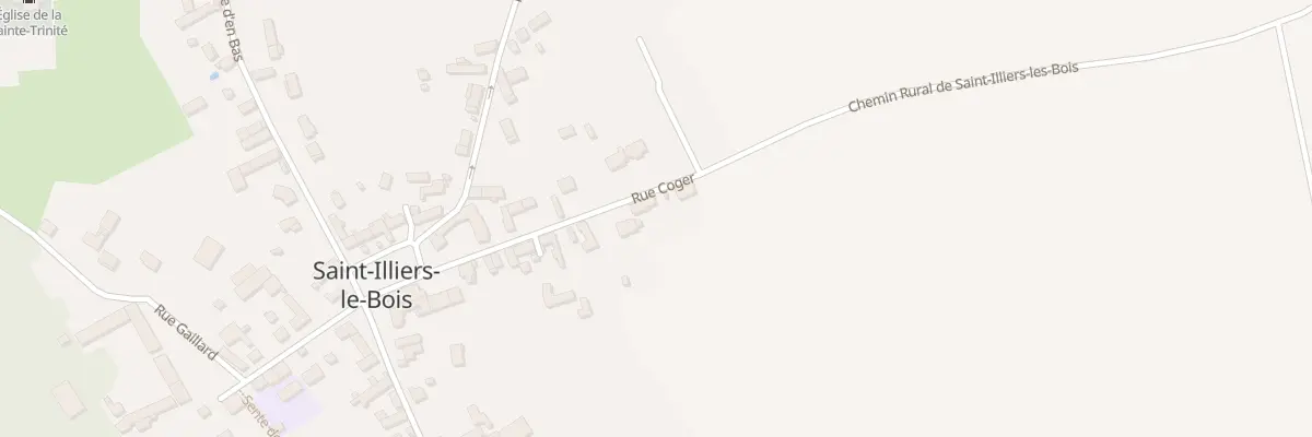 Plan du 14 Rue Coger à Saint-Illiers-le-Bois