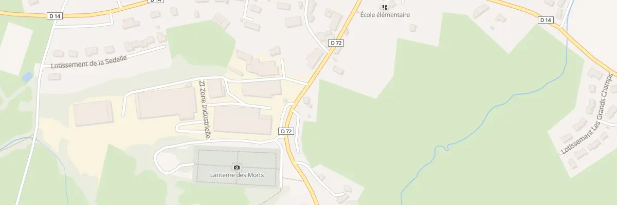 Plan du 21 Rte de la Souterraine à Saint-Agnant-de-Versillat