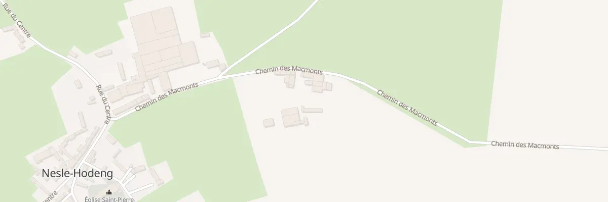 Plan du 300 Che des Macmonts à Nesle-Hodeng