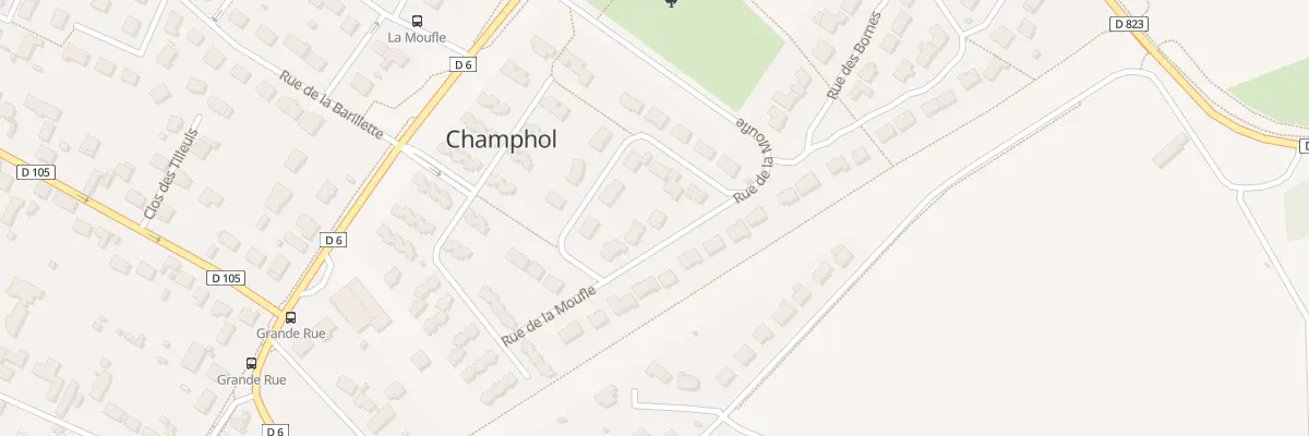 Plan du 31 Rue de la Moufle à Champhol