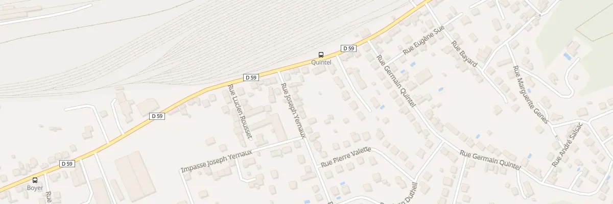 Plan du 9 Rue Joseph Yernaux à Brive-la-Gaillarde