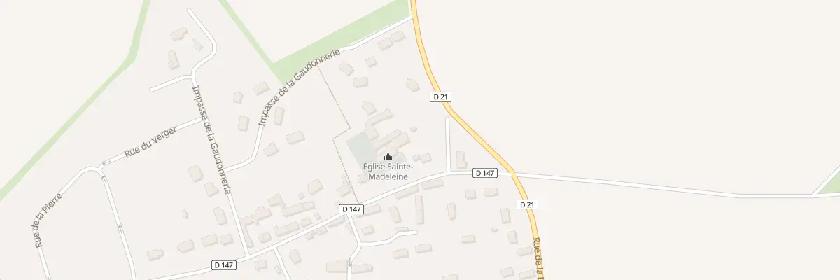 Plan du 4 Rue du Prieuré à Marchezais