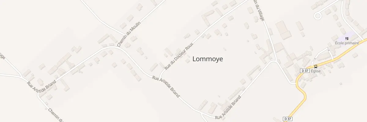 Plan du 17 Rue du Docteur Roux à Lommoye