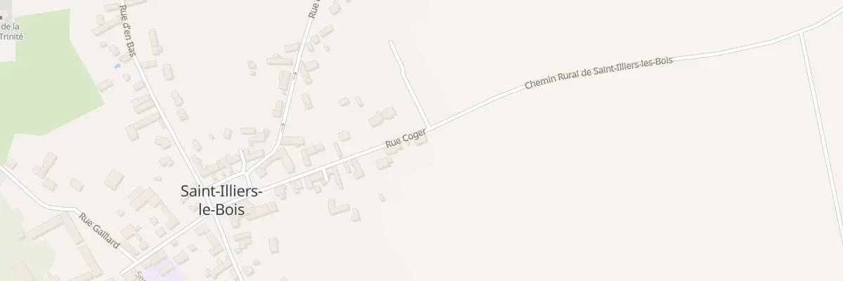 Plan du 16 Rue Coger à Saint-Illiers-le-Bois