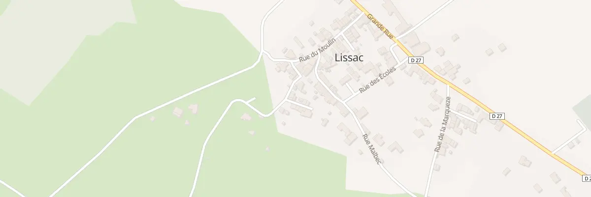 Plan du 3 Pl St Anne à Lissac
