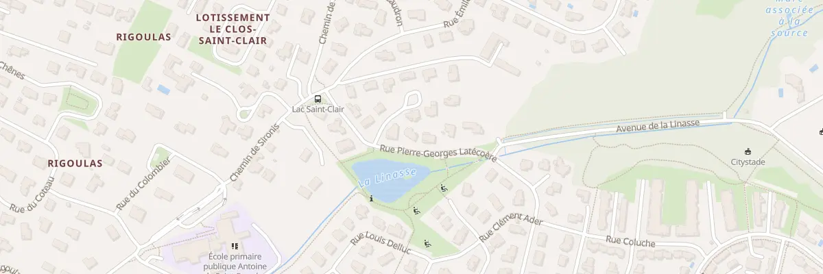 Plan du 9 Rue Pierre Latécoère à Balma