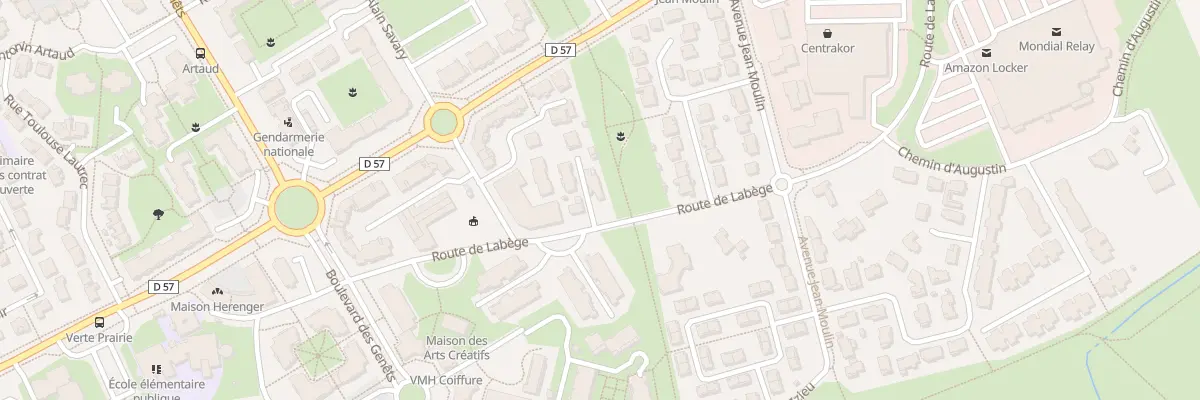 Plan du 9002 Rte de Labège à Castanet-Tolosan