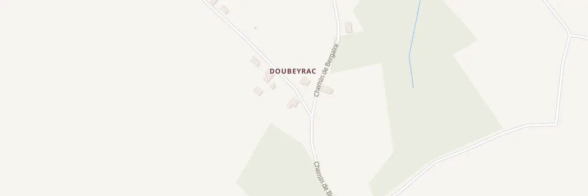 Plan du 1096 Che de Doubeyrac à Réalville