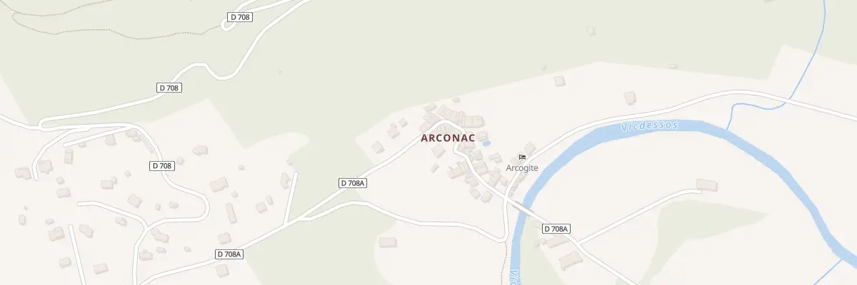 Plan du 2 Qua Arconac à Val-de-Sos