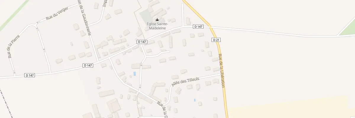 Plan du 3 Imp Potier à Marchezais
