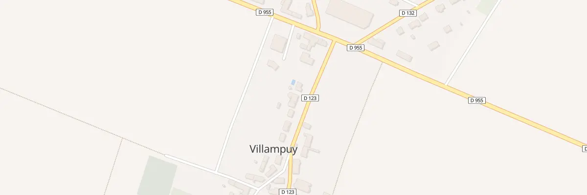 Plan du 3 Le Bourg à Villampuy