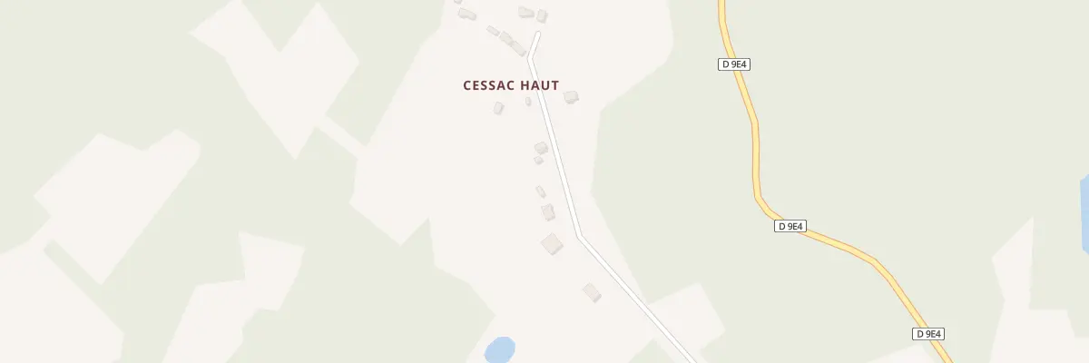 Plan du 5224 Cessac à Estivaux