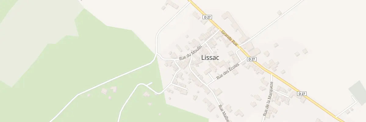 Plan du 18 Rue du Moulin à Lissac