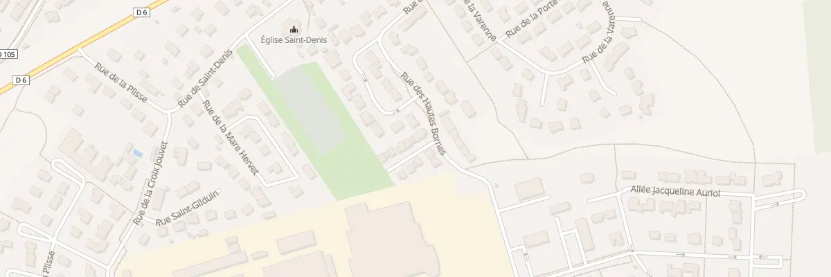 Plan du 31 Rue des Hautes Bornes à Champhol