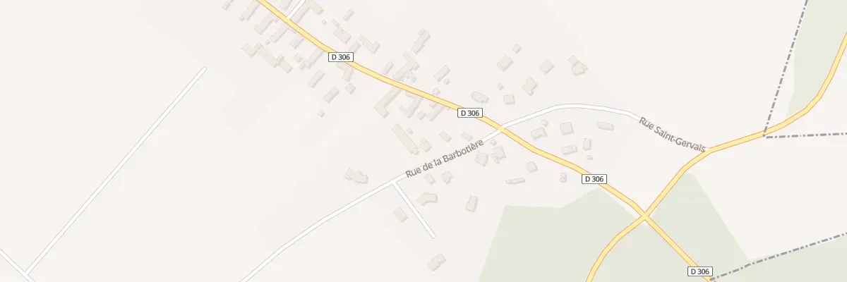 Plan du 2 Rue de la Barbotiére à Croisilles