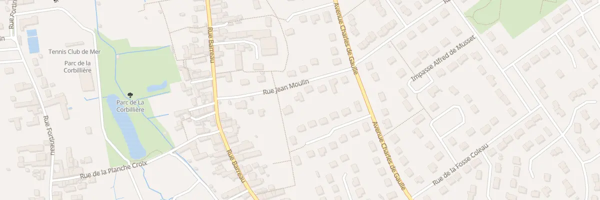Plan du 8 Rue Jean Moulin à Mer