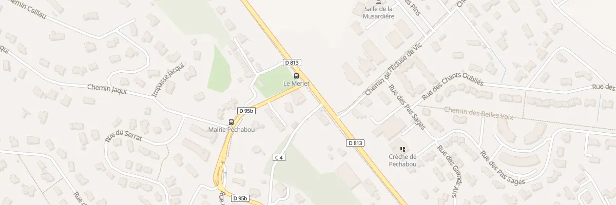 Plan du 2 Che de Chantecaille à Péchabou
