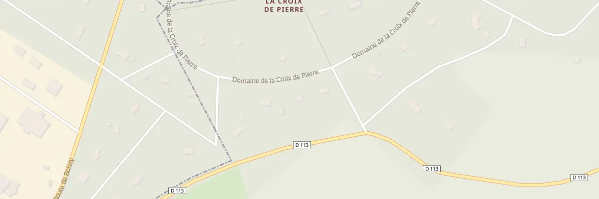 Plan du 64 Dom de la Croix de Pierre à Bréchamps