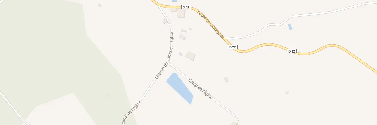 Plan du 145 Che du Camp de l’église à Flaujac-Poujols