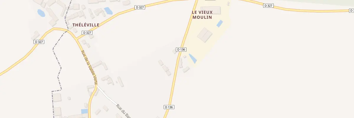 Plan du 6 Rue du Vieux Moulin à Bouglainval