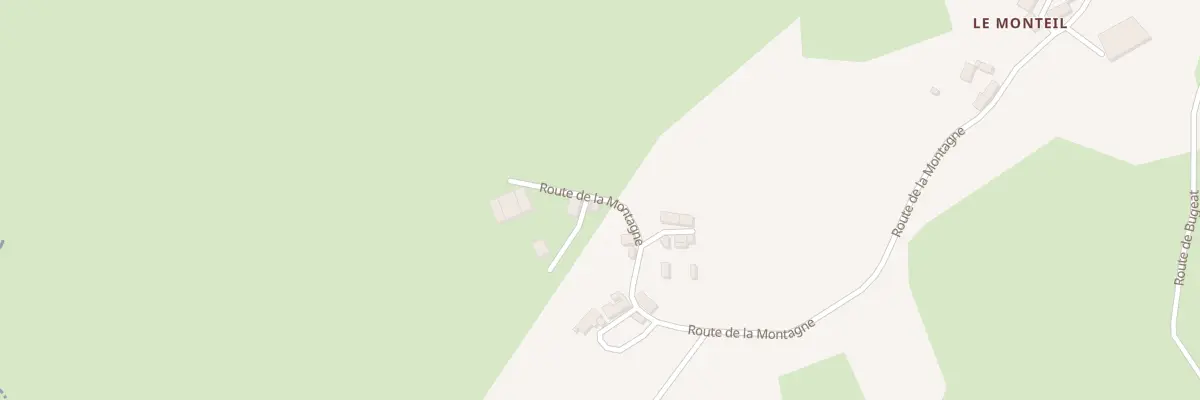 Plan du 5111 La Montagne à Saint-Bonnet-l’Enfantier