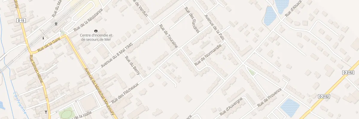 Plan du 4 Rue d’Anjou à Mer