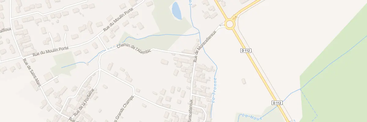 Plan du 4 Rue de Montcellereux à Mer