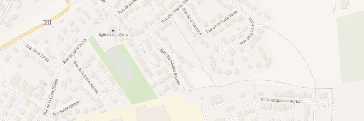 Plan du 22 Rue des Hautes Bornes à Champhol