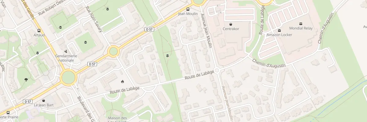 Plan du 5 Rue des Labours à Castanet-Tolosan