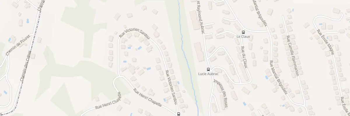 Plan du 20 Rue Victorien Sardou à Brive-la-Gaillarde