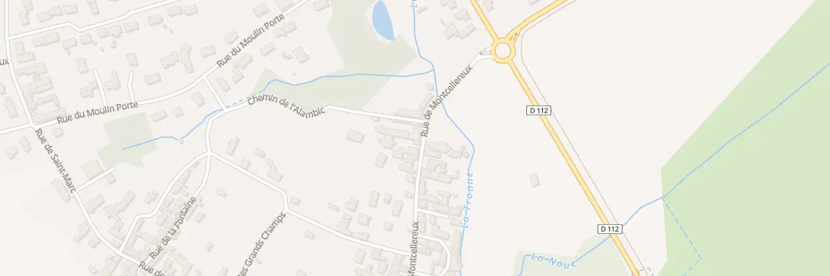 Plan du 6 Rue de Montcellereux à Mer