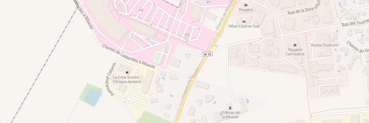 Plan du 64 Che de Ribaute à Quint-Fonsegrives