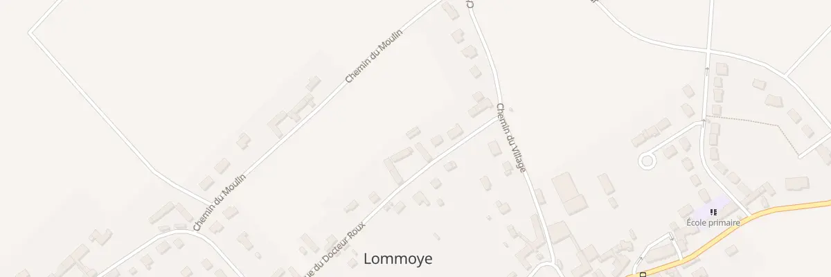 Plan du 8 Rue du Docteur Roux à Lommoye