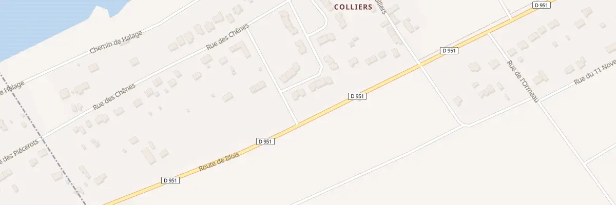 Plan du 4 All des Sandres à Muides-sur-Loire