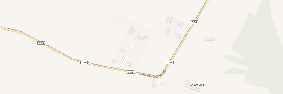 Plan du 145B Rte de Cintegabelle à Auterive