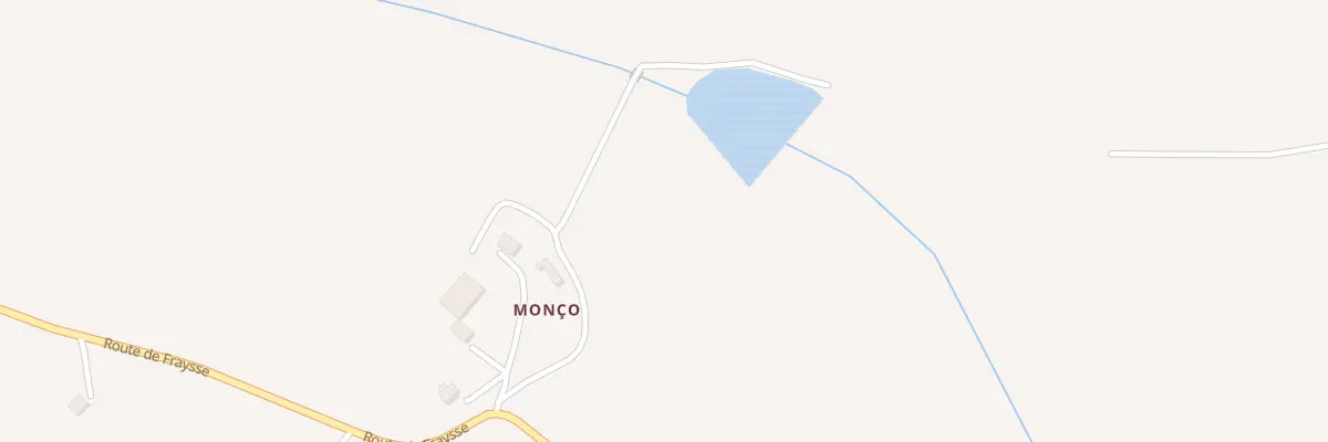 Plan du 847 Rte du Fraysse à Montalzat