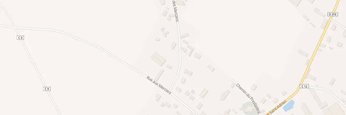 Plan du 14B Rue aux Merciers à Saussay-la-Campagne