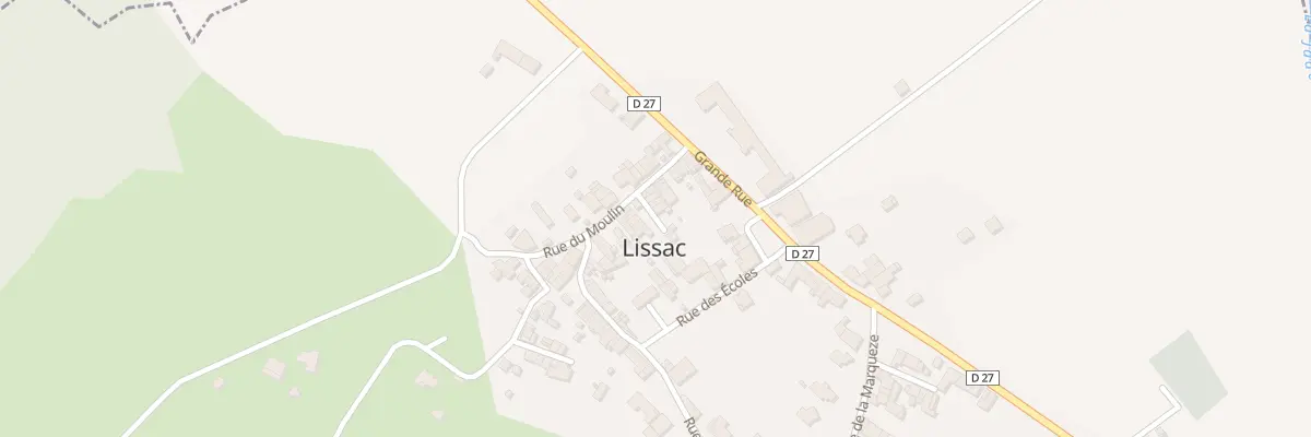 Plan du 3 Imp du Ruisseau à Lissac