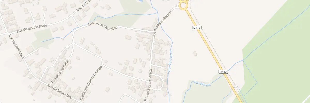 Plan du 15 Rue de Montcellereux à Mer