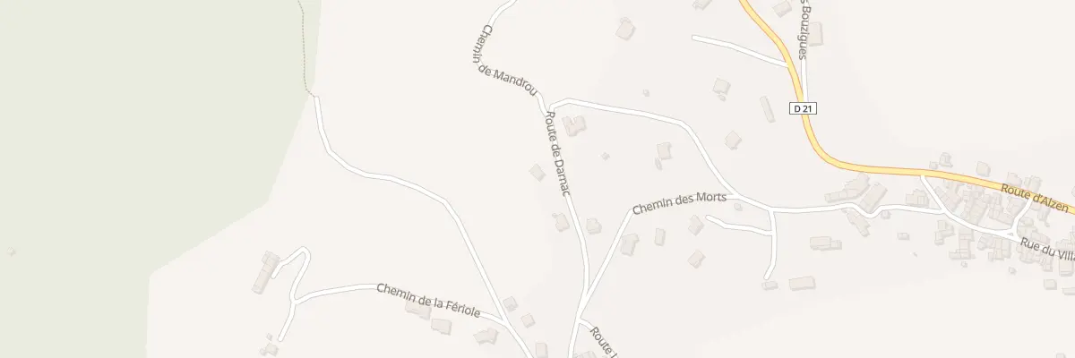 Plan du 402 Las Mouilheros à Serres-sur-Arget