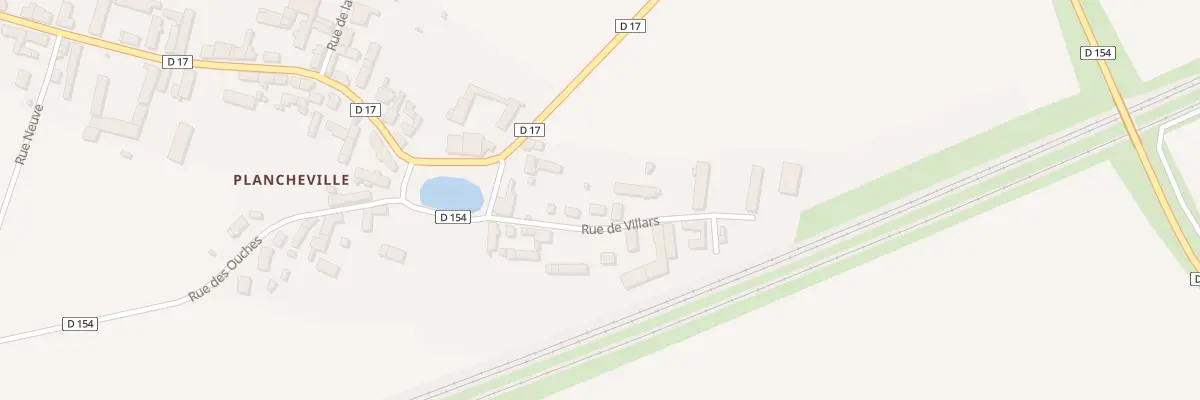 Plan du 3 Rue de Villars au Gault-Saint-Denis