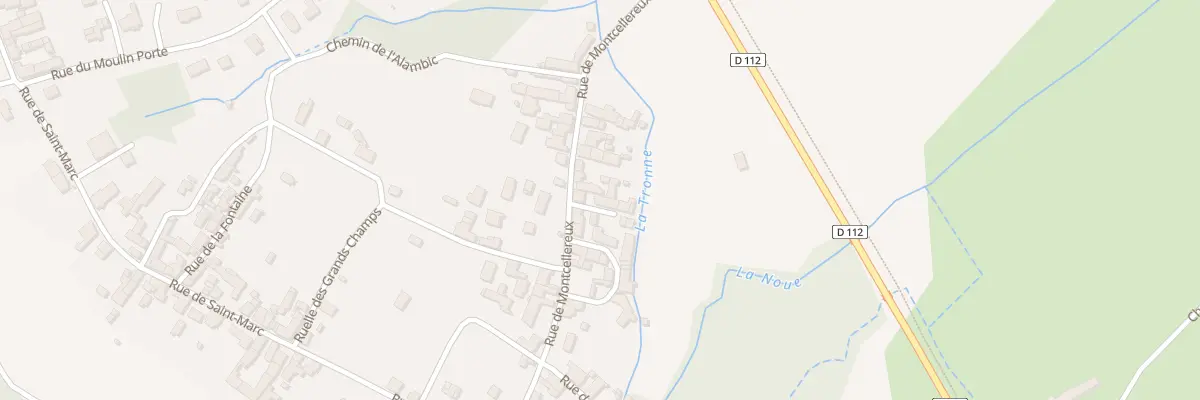 Plan du 21 Rue de Montcellereux à Mer