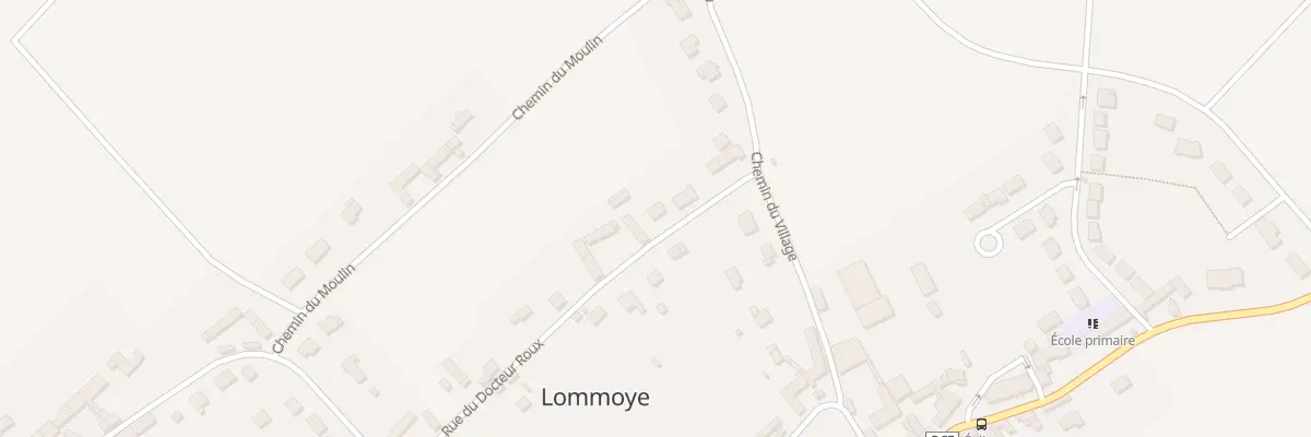 Plan du 6 Rue du Docteur Roux à Lommoye