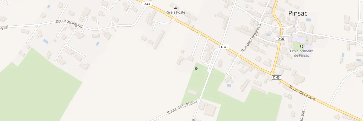 Plan du 5042F Le Peyral à Pinsac