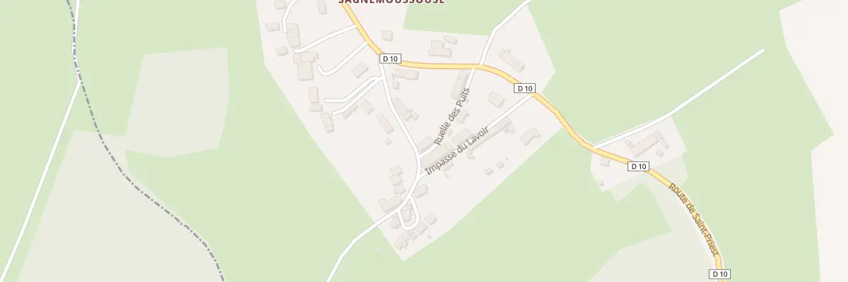 Plan du 1 Rle des Puits - Sagnemoussouse à Saint-Priest-la-Feuille
